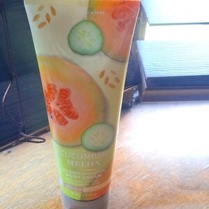 Bath and Body works never used Cucumber Melon Body Cream